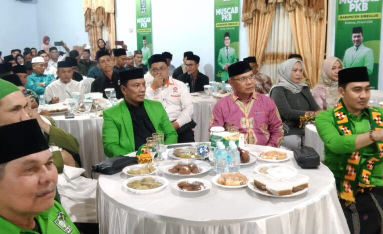 Muscab PKB Simeulue Dibuka Resmi, HRD Tegaskan Komitmen Dorong Pembangunan Daerah