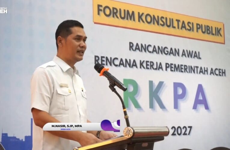Di Forum Konsultasi RKPA 2027, Sekda Aceh Tekankan Penguatan Kerjasama