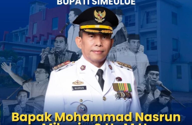 Pimpinan Media Situasi, Ucapkan Selamat Ulang Tahun Ke-58 Bupati Simeulue