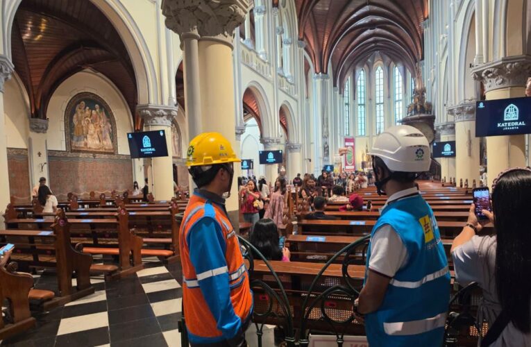 Perayaan Paskah di Katedral Jakarta Berjalan Lancar, PLN Jaga Listrik Tetap Stabil