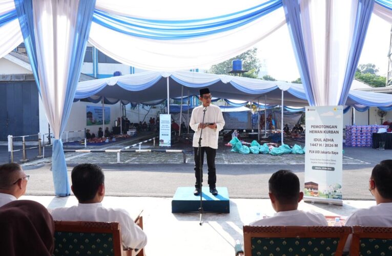 Tebar Kebahagian Idul Adha, 255 Hewan Kurban PLN UID Jakarta Raya Jangkau Ribuan Masyarakat yang Membutuhkan