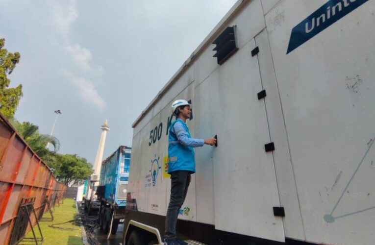 64 Personel PLN Kawal Keandalan Listrik Perayaan Hari Buruh di Monas