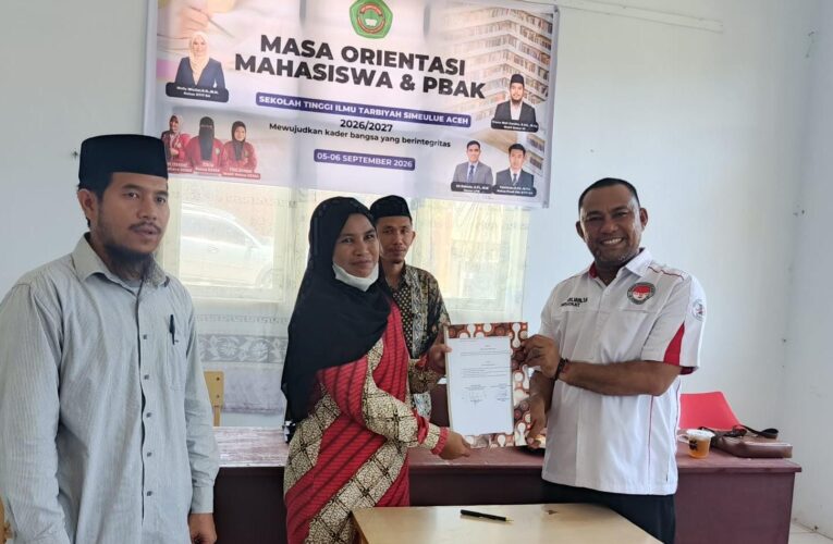 STIT Simeulue Jalin Kerja Sama Dengan YARA, Fasilitasi Magang Mahasiswa Prodi Hukum Tata Negara